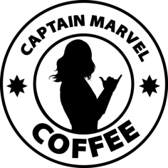 Captain Marvel 13 Outline Icon Svg Set, Free Vectors File